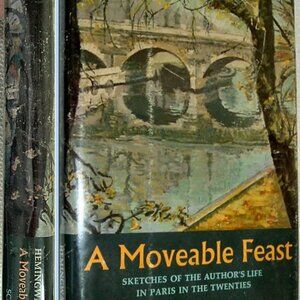 A MOVEABLE FEAST by Ernest Hemingway Charles Scribner's 1st Ed "A-3.64[H]" 1964